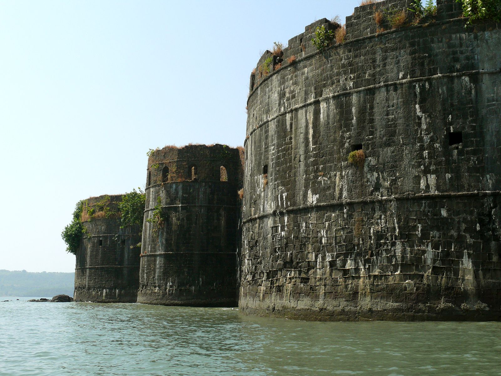 This image shows the water fort.