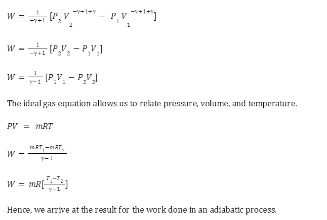Adiabatic Process - Definition, Equation, Reversible | 88Guru